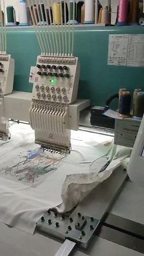 Embroidery Intricate threadwork with Tajima machines for 3D textures