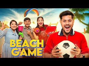 টিম রাকিব হোসেন থাইল্যান্ডের বীচে অস্থির মজার গেম খেলল 🤪🌴 | Funny Beach Game | Rakib Hossain