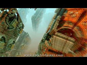 cpu city mandelbulb fly through HD