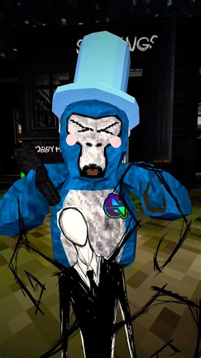 Can I Escape HIM?! #shorts #gorillatag #gtag #vr #fyp #viral #subscribe #challenge #scary #gtcs