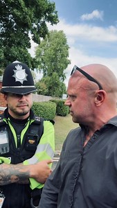 Police officer refuses to shake hands with British Patriot.. A sad state of affairs! 🇬🇧 #liamtuffs #thedozen #police #shame #uk | Liam Tuffs