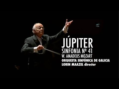 Mozart: Symphony No. 41 «Júpiter» - Lorin Maazel - Orquesta Sinfónica de Galicia