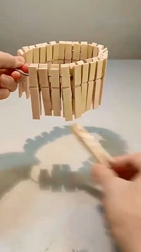 How to make a beautiful wooden cosmetic basket #diy #DIYCrafts #diydecor #crafts | Craft Home