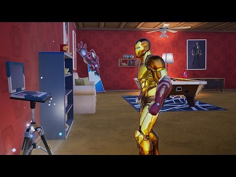 *NEW* Fortnite SECRET "Stark Fan Club" Iron Man Quests❗ (Map Location + Challenge Guide)