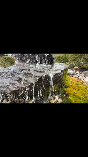101 reactions · 17 comments | It’s just a large boulder over flowing with joy. Some times less is more #fountain #boulder #frontgarden | Gerard Touhey | Facebook