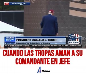 The Troops love Commander in Chief Trump 🫡🇺🇸 | Nelson R. Albino