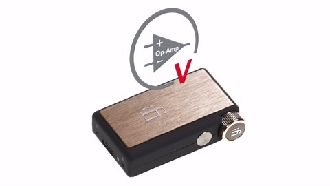 iFi GO blu – Portable Bluetooth 5.1 DAC/Headphone Amplifier with aptX Adaptive, LDAC, and 4.4mm & 3.5mm Headphone Outputs - Hi-Res Audio