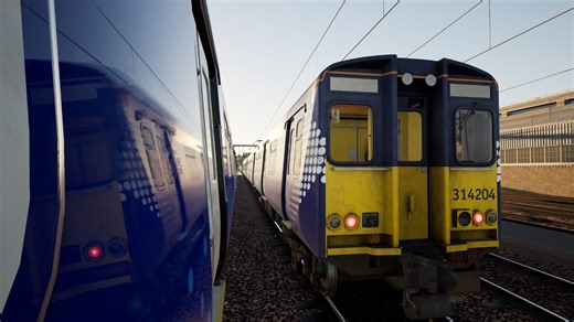 [TSW6]《模拟火车世界6》DLC：《卡斯卡特环线》，场景任务：5I11 希尔兹车库—格拉斯哥中央站，Class 314