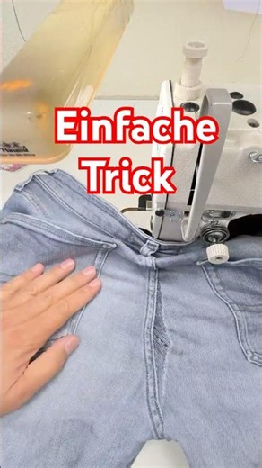 Wie flickt man Löcher im Schritt unsichtbar? #sewing #jeans #diy