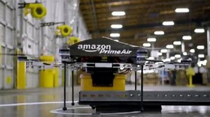 Amazon Prepping Drone, Bike Delivery