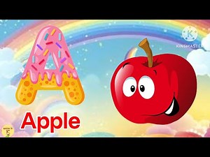 Phonics Song 2 with Two words in 3D - A for Airplane - ABC Alphabet Songs & Sounds for Children ABCD