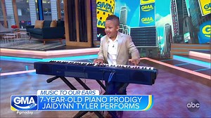 93K views · 694 reactions | This little piano man is only 7-years-old! Watch as he shows us his moves on the keyboard. | Good Morning America | Facebook