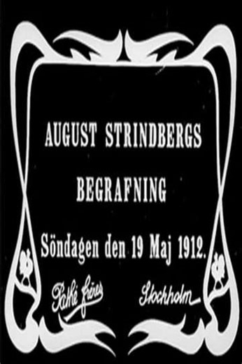 August Strindberg's Burial - Movie