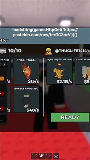 trade freeze script #stealabrainrot #roblox