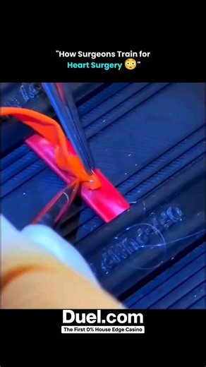 Wholesome | Motivation | Entertainment | News on Instagram: "Ever wondered how surgeons practice before performing real heart surgery? 🫀 In this video, we take a closer look at the incredible technology that lets medical trainees operate on a simulated beating heart. Using advanced models that mimic the motion, texture, and rhythm of a real human heart, doctors can refine their precision and confidence before stepping into the operating room."