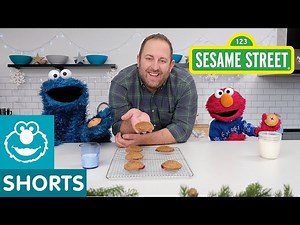 Sesame Street: Cranberry Holiday Hand Pies! | Cookie Monster Snack Chat with Joel Gamoran - Videos For Kids
