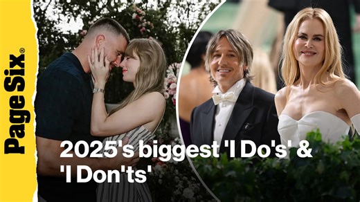 2025's celebrity weddings, engagements and breakups — from Taylor Swift to Jeff Bezos