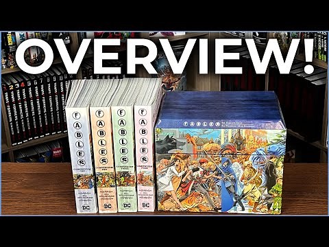 Fables 20th Anniversary Box Set Unboxing & Overview| Fables Compendium Box set