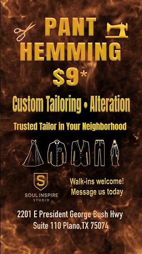 Plano Tailoring – Same-Day Alterations | Hemming & Dress/Suit Fit