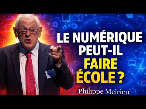 Learning with digital technology: Philippe Meirieu's great lesson