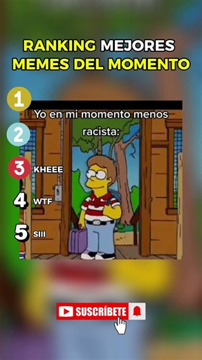 RANKING MEJORES MEMES #humor #memes #ranked #shorts