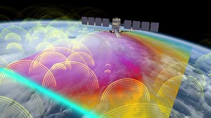 SMOS measuring storms