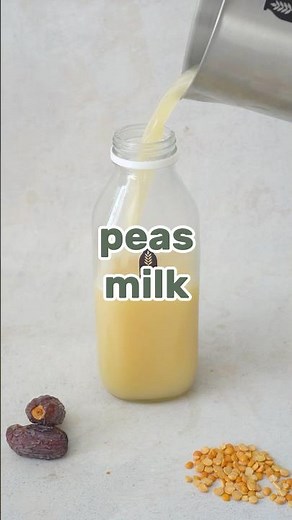 Pea milk | Mylky #veganrecipes #mylky #peasmilk