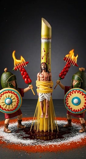 The Passion of Christ, told with food. #jesus #faith #gospelofhope #hope #jesusislord #jesuschrist