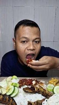Lele Krispi + Sambel goreng Teri #shorts #shortvideo #lelegoreng #mukbang #eating #asmr #viralvideo