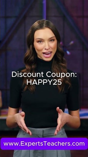 25% OFF All Online Courses & Practice Tests | ExpertsTeachers.com Coupon HAPPY25