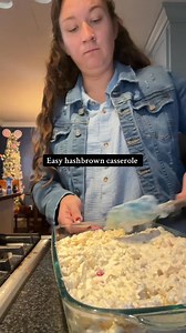 Hasbrown casserole 32 oz frozen hashbrowns (thawed) 1/2 cup melted butter 10.5 oz can of condensed chicken soup, or cream of chedder 1 onion diced 2 cups colby jack cheese, shredded Salt and black pepper to taste Mix all ingredients in large bowl reserving half the cheese for the top. Bake at 350 for 45 minutes, remove from oven and add remaining cheese. Cook until bubbly and cheese has melted! #hashbrowncasserole | Mallory812