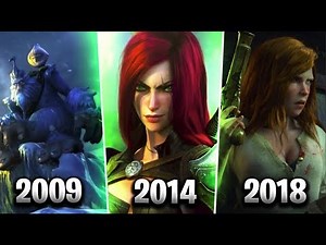 Evolution of League of Legends Cinematics 2009-2018 - All LOL Cinematics in Order