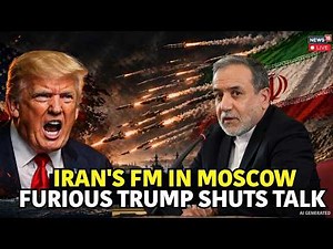 LIVE Iran U.S War | Araghchi Meets Putin After Trump Scraps Pakistan Peace Talks | Hormuz Crisis
