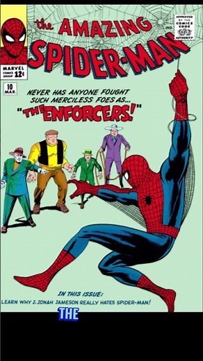 Marvel Comics History: The Amazing Spider-Man #10 (March 1964) #marvelcomics #spiderman