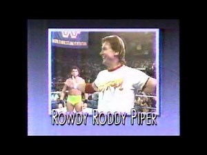 1989 WWF Survivor Series Rosemont Horizon Event Promo