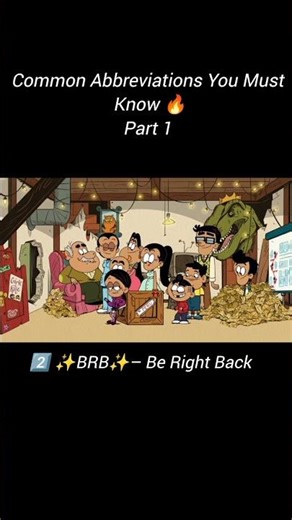 ✨ Daily Use Abbreviations ✨ #englishlanguage #english