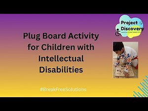 Plug Board Activity for Children with ID | Skill Development & Learning Support