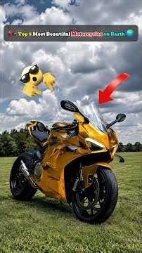 🏍️ Top 5 Most Beautiful Motorcycles on Earth 🌍 | The 5 Most Beautiful Motorcycles on Planet Earth ✨