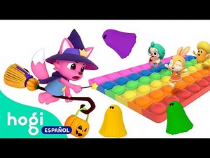 ¡Aprende Colores con el Pop it y el Brujo Pinkfong! | Colores para niños | Hogi en español