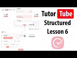 Structured - Lesson 6 - Changing Task Time