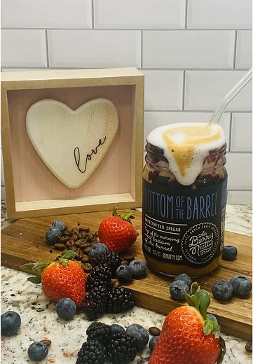 Delicious Jam Jar Berry Latte Recipe at Home