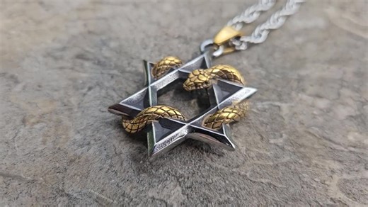 King Solomon's Magick Pendant of Wealth Powerful Protection and Dominion Over Demons and Angels, Protection Amulet - Etsy