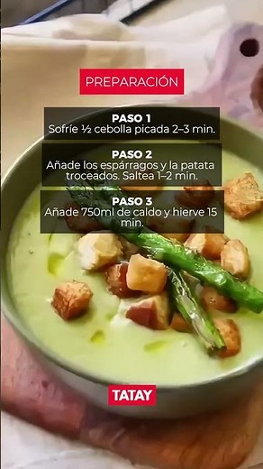 🥣 ¡Marzo sabe a espárragos trigueros!