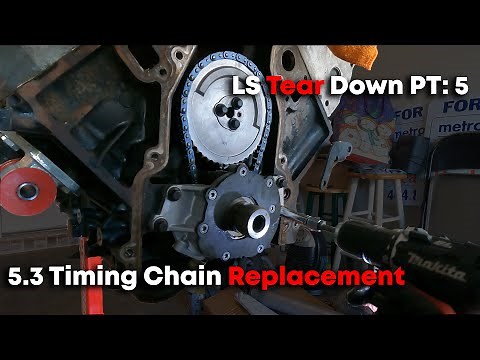 How to Replace a 5.3 LS Timing Chain Made EASY!