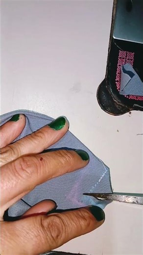 🌸DIY Handkerchief Magic: How to Make a Perfect Cone! ✨ #HandkerchiefArt #diy #HomeStitching #Shorts