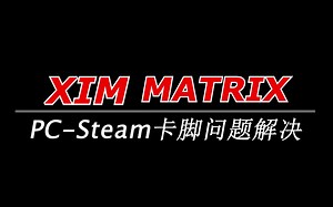 【教程】XIM MATRIX-PC端Steam卡脚问题解决阿杰