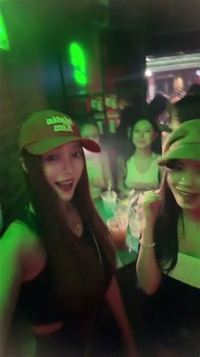 Itaewon gets more beautiful as the night goes on.