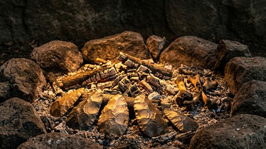 1 million years ago - humans controlled fire in Israel