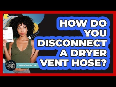 How Do You Disconnect A Dryer Vent Hose?