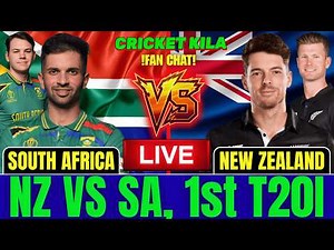 South Africa vs New Zealand | 1st T20I 2026 | Live Score & Commentary | Cricket Kila |